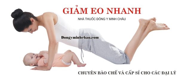 Cách giảm eo sau sinh